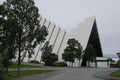 The Norwegians. TromsÃÂ¸. The Arctic Cathedral Royalty Free Stock Photo