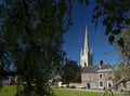 Norwich, Norfolk, UK, June 2021, View of Norwich Cathedral from The Close