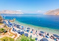 Nos Beach on Symi island  Greece Royalty Free Stock Photo