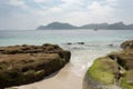 Nosa senora beach. Cies islands. Spain Royalty Free Stock Photo