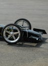 Dragster wheels Royalty Free Stock Photo