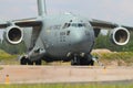 Nose of Boeing C17 Globemaster Royalty Free Stock Photo