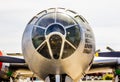 Nose Of Retired Airplane Bomber Royalty Free Stock Photo