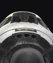 Nose of a space shuttle. Royalty Free Stock Photo