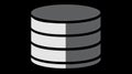 A NoSQL icon representing the non-relational database used for efficient storage and retrieval of created with Generative AI