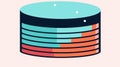 A NoSQL icon representing the non-relational database used for efficient storage and retrieval of created with Generative AI
