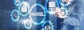 NoSQL principles for implementing database management mechanisms Royalty Free Stock Photo