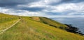 Noss Mayo - Blackstone Point - Warren Cottage - Gara Point - Above Cellar Beach Royalty Free Stock Photo