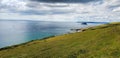 Noss Mayo - Blackstone Point - Warren Cottage - Gara Point - Above Cellar Beach Royalty Free Stock Photo