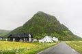 Noss village in Norway Royalty Free Stock Photo