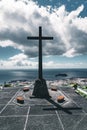 Nossa Senhora da Paz Our Lady of Peace Chapel , Vila Franca do Campo, Sao Miguel, Portugal Royalty Free Stock Photo