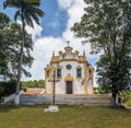 Nossa Senhora dos Remedios Church at Vila dos Remedios - Fernando de Noronha, Pernambuco, Brazil Royalty Free Stock Photo