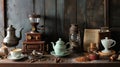 Nostalgic Coffee Traditions: Antique Cups, Storytelling