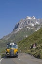 Nostalgic post bus Royalty Free Stock Photo