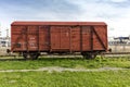 Nostalgic trains parked at Haydarpasa station for visitors, Istanbul, Turkey. March`2017.