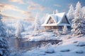 Nostalgic winter scenes inspired by vintage