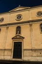 Nostra Signora del Sacro Cuore Piazza Navone, Rome, Italy Royalty Free Stock Photo