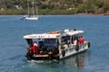 Malagasy freighter ship in Nosy Be bay, Madagascar