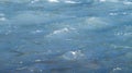Not big waves, mountain river current, close-up Royalty Free Stock Photo