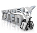 Not Disabled - Uniquely Abled Royalty Free Stock Photo