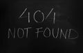 404 Not Found Error Message