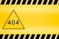 404 Not found error sign caution lines backgrounds