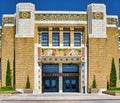 Pavillion Entrance the Historic Expo Square Terra Cotta Decor and Brick