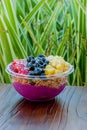 Organic bowls Pitaya bowls are a healthy Dragon Fruit