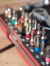 A not very well organized bit set Royalty Free Stock Photo