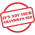 Not your grandmas seo illustration