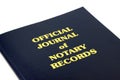 Notary Records Royalty Free Stock Photo