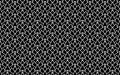 Notched dragon squama geometric black seamless background or roof texture