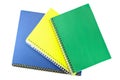 Note book collection. Royalty Free Stock Photo