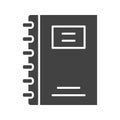 Note Book icon vector image. Royalty Free Stock Photo
