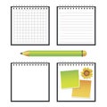 Note pad Royalty Free Stock Photo