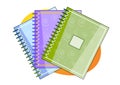 Note pad illustration Royalty Free Stock Photo