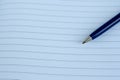 A note pad and old fashoned fountain pen Royalty Free Stock Photo