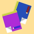 Note pads Royalty Free Stock Photo