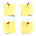 Note papers Royalty Free Stock Photo