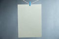 Note sheet message blank color. adhesive post. white sheet of paperÃÅ½ Royalty Free Stock Photo