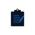 note write icon vector