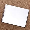 Notebook blank page
