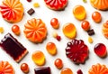 Notebook, candied fruit jelly