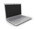 Notebook Computer [Clipping Path] Royalty Free Stock Photo