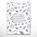 Notebook cover template