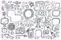 Notebook Doodle Sketch Vector Set