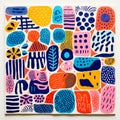 Whimsical Tile Design Inspired By Woodblock Prints And Igbo Art