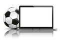 Notebook Football Mockup Mirror