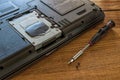 Notebook hard drive repair