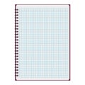 Notebook icon. Grid paper. Spiral binding. School supply. Royalty Free Stock Photo